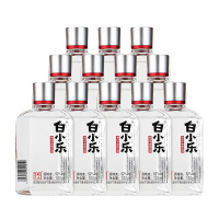 衡水老白干 白酒 白小乐 老白干香型 52度 100ml*12 整箱装