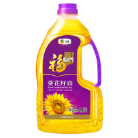 福临门 食用油 压榨一级充氮保鲜葵花籽油 1.8L