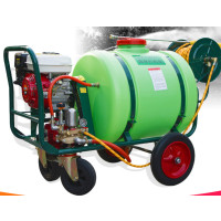 浩酷 1 手推式打药机160升高压农用汽油机喷雾器消毒机打药车 160升+30米管+1把喷枪
