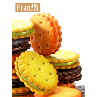 法丽兹号吉抹茶麦芽夹心饼102克-QS