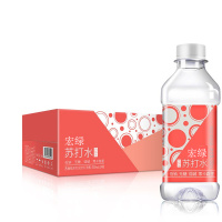 宏绿(HONGLU) 夏黑葡萄味苏打水480ml*15瓶