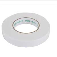 得力(deli)双面胶带强粘力泡棉双面胶办公用品