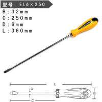 田岛(TAJIMA)田岛螺丝刀套 EL6-250 一字