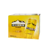 哈尔滨金麦芽啤酒听装500ml*12