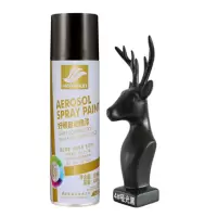 好顺自喷漆4#哑光黑400ML/瓶 1瓶/1件