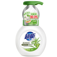 超能 泡沫抑菌洗手液 258ml 滋润保湿抑菌率99.9% 温和护手