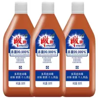 雕牌 消毒液500ml*3瓶 伤口杀菌多功能消毒剂 非84消毒水 3瓶装