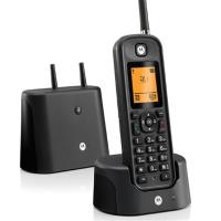 摩托罗拉(MOTOROLA)0201数字无绳电话机 黑色/台（BY）