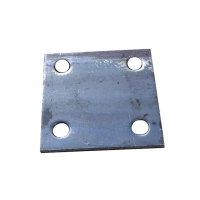 SRM镀锌预埋板预埋镀锌铁板圆孔幕墙工程连接件 150*150mm²