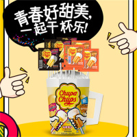 珍宝珠干杯乐棒棒糖720g桶装热带水果橘子汽水味儿童小零食啤酒杯