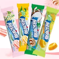 6支装阿尔卑斯充气软糖33g*6水果牛奶味糖果儿童零食