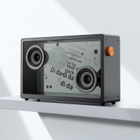 悬浮歌词字幕透明化无线蓝牙创意音箱 单个价