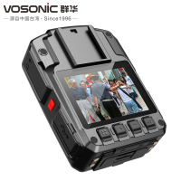 群华(VOSONIC)K8记录仪更换电板不中断录像1296pP红外夜视高清便携式录像机内置128G