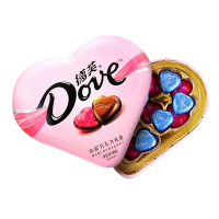 德芙巧克力心语心型礼盒98g