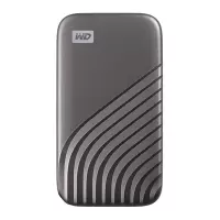 西部数据(WD) 固态移动硬盘 My Passport随行SSD版 Type-C接口 500GB 深空灰