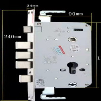 华锁超阳防盗门锁中心距90mm