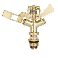 CYDH 汉轩不锈钢喷灌三脚支架 配4分镀锌合金洒旋转式喷头