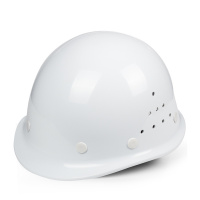 国安 安全头帽 工地透气建筑工程 国标加厚玻璃钢