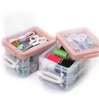 馨亭 针线盒 9658 收纳整理盒家用便携多用途缝纫缝补工具套装