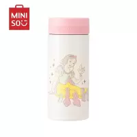 名创优品(miniso) 迪士尼公主系列保温杯茶具(260mL)(白雪)