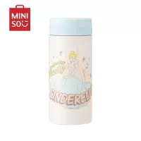 名创优品(miniso) 迪士尼公主系列保温杯茶具(260mL)(仙蒂)