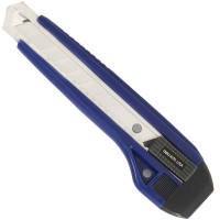 得力2041美工刀工具大号壁纸刀合金钢金属多功能裁纸刀(1把)