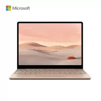 微软(Microsoft)Surface Laptop Go 12.4英寸触屏 i5 8G+128G 金 指纹轻薄本