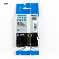 爱墨 AQe-641 标签带 18mm标签纸色带 适用兄弟标签机色带 18mm黄底黑字