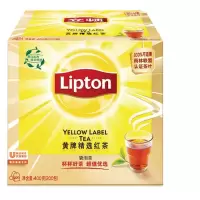 立顿Lipton 黄牌精选红茶200包400g