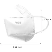 强盛医用防护口罩,N95,单只独立包装
