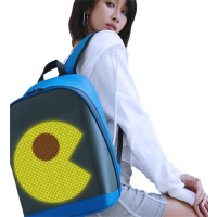 苏诺 1LED背包代驾骑行双肩包户外旅行发光屏幕书包