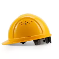 安全帽 L99S新国标 HDPE工地电力 防砸抗冲击 电绝缘1顶 黄色
