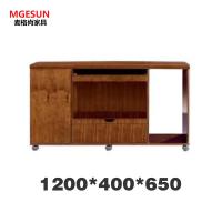 麦格尚 办公柜MGS-BGG-BG003 边柜 储物柜 木质办公柜 胡桃色