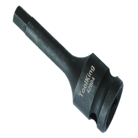 TOOLKING 安拓1/2系列78mm长花型风动旋具套筒T30货号42821