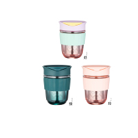 HY3渐变炫彩手持玻璃水杯w01010