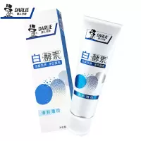 黑人（DARLIE）白·酵素清新薄荷牙膏120g 美白提亮 去牙渍去茶渍烟渍 清新口气 酵素配方