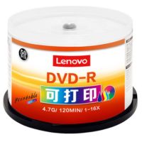 联想可打印DVD刻录光盘 DVD-R 50片/桶