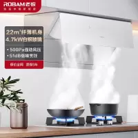 老板(ROBAM)烟灶套餐 22m³侧吸烟机4.7kW灶具 烟机灶具套装 厨电套装28X2+32B8A(天然气)