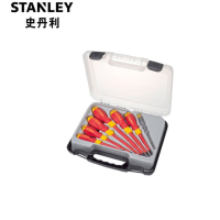 史丹利(STANLEY)7件套VDE螺丝批组套(含1pc VDE 测电笔)STMT60175-23