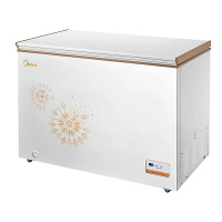 美的(Midea) BD/BC-303KEM 303升家用大冰柜 商用冷冻卧式冷藏冷柜 单温一室商用冰箱