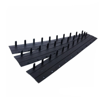 正时达 12.5mm 装订夹边条 黑色装订夹条 压条 100个/盒