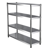 宫灯 五层不锈钢置物架 120*50*180cm