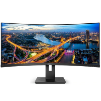 飞利浦(Philips) 346B1C 34英寸 21:9宽屏 Type-C 低蓝光爱眼 电脑显示器 (ZX)