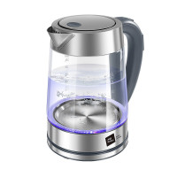 德国米技(MIJI)HK-C701电热水壶保温玻璃电水壶1.7升多段保温高硼硅 进口温控 德国精工 HK-C701
