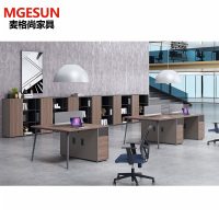 麦格尚 办公桌MGS-GNW12B1201 职员办公桌 简约现代员工桌 屏风工作位卡座 电脑桌员工位 G