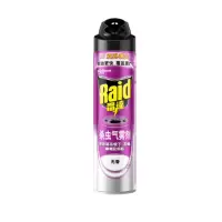 雷达(Raid) 杀虫剂喷雾 600ml 无香型 杀蟑喷雾 杀虫气雾剂 杀蟑螂药 灭蟑螂(1瓶装)