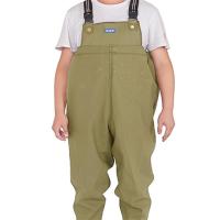 (HD)野成裕星半身无口袋连体钓鱼下水裤捕捞抓鱼背带皮叉浅黄五星背带不加口袋 卡其