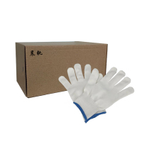 晨轨 线手套 白色 10双/包