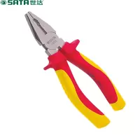 世达(SATA)70332 VDE绝缘耐压钢丝钳7寸 单把装