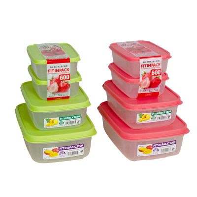 清科蓝 食品级冰箱保鲜盒收纳盒日本SANADA多功能收纳神器家用日式打包盒冷冻密封进口可微波炉加热饭盒